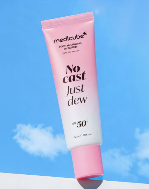 medicube PDRN Hydrating Sun Serum, Sonnenschutz-Serum mit SPF50+ PA++++, 50 ml, feuchtigkeitsspendend und schützend