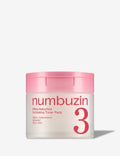 Numbuzin No.3 Bifida Bakuchiol Peeling-Toner Pads, 70 Stück, sanfte Porenverfeinerung, exfolierende Pads in 190 ml Flasche