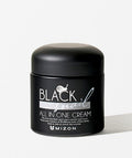 MIZON Black Snail All In One Creme in 75ml, cremige Textur mit schwarzer Schneckenschleimformel, für gepflegte Haut