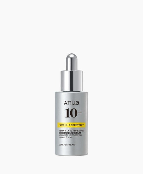 Anua Vita 10 Porestrix Brightening Serum mit Vitamin C, 20 ml, flüssiges Serum für strahlende Haut und verfeinerte Poren