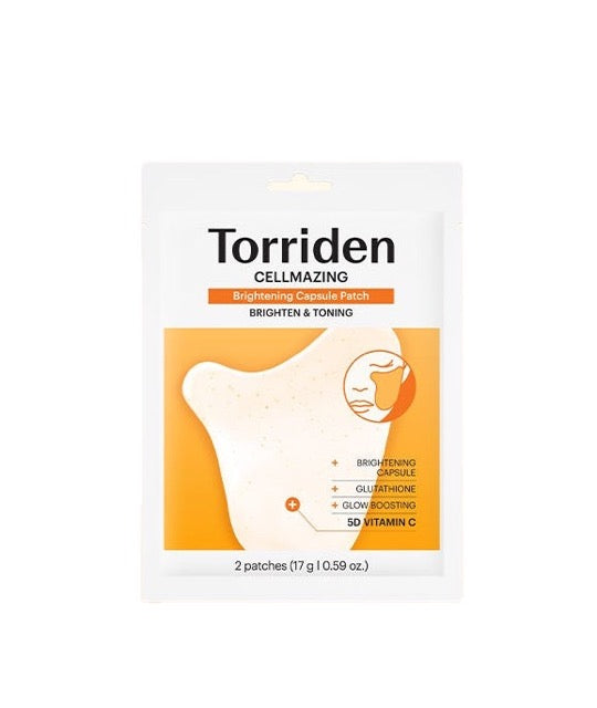 Torriden Cellmazing Brightening Capsule Patch, aufhellende Vitamin-Patches, 7 Stück, Hautpflege für strahlende Haut, Produktbild