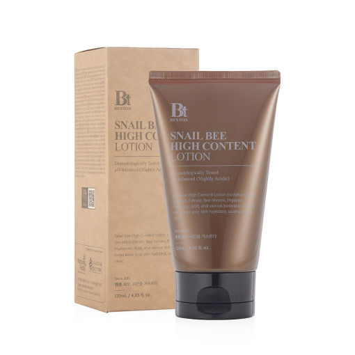 Benton Snail Bee High Content Lotion in 120ml Flasche, feuchtigkeitsspendende Lotion mit Schneckenschleim und Bienenextrakt
