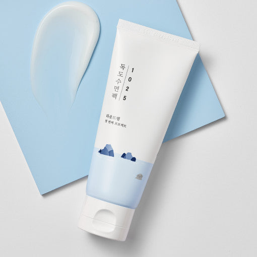 Runde Lab 1025 Dokdo Schlafmaske mit Tiefseewasser und PHA, 100 ml, nährende Nachtpflege-Maske in schwarzer Verpackung