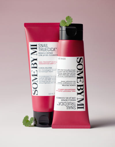 SOME BY MI Snail Truecica Miracle Repair Low pH Gel Reiniger in 100 ml, sanftes Reinigungsgel mit Schneckenextrakt für empfindliche Haut